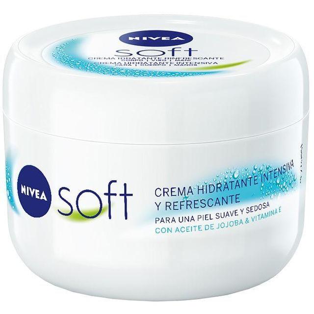 Crema corporal nivea soft, tarro 375 ml