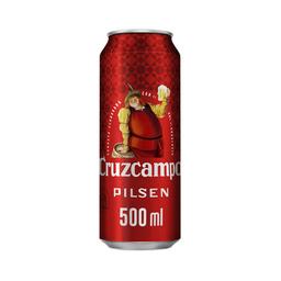 CRUZCAMPO Cerveza rubia tipo lager estilo Pilsen 50 cl