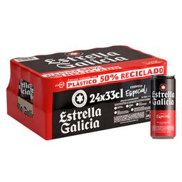 ESTRELLA GALICIA Especial cervezas pack 24 uds.x 33 cl