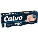 Atún claro natural +pro calvo, pack 3x65 g