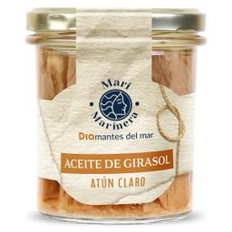 Atún claro en aceite de girasol Mari Marinera de Dia frasco 228 g