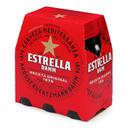 Cerveza ESTRELLA DAMM pack 6x25 cl