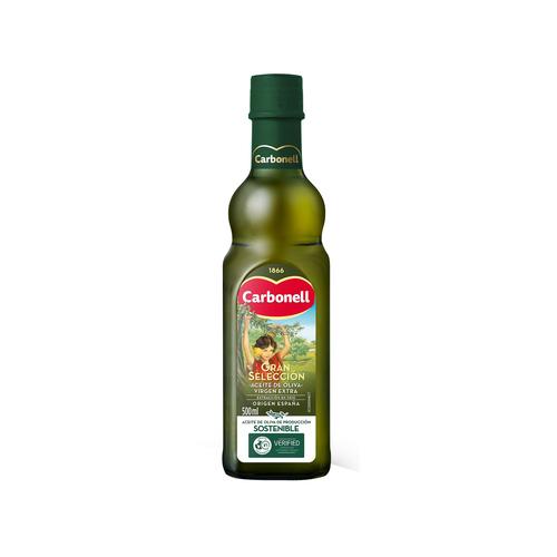 CARBONELL Gran Selección  Aceite de oliva virgen extra botella 500 ml