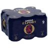 AMBAR EXPORT  Cervezas pack de 9 latas de 33 cl