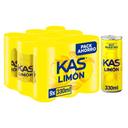 Refresco KAS limón lata pack 9x33  cl