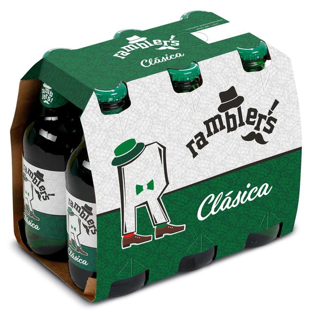 Cerveza lager Ramblers de Dia botella 6 x 25 cl