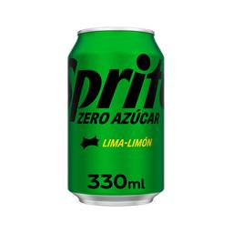 SPRITE ZERO Refresco de lima limón sin azúcar lata de 33 cl