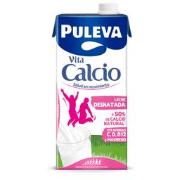 Leche desnatada VitaCalcio Puleva brik 1 l