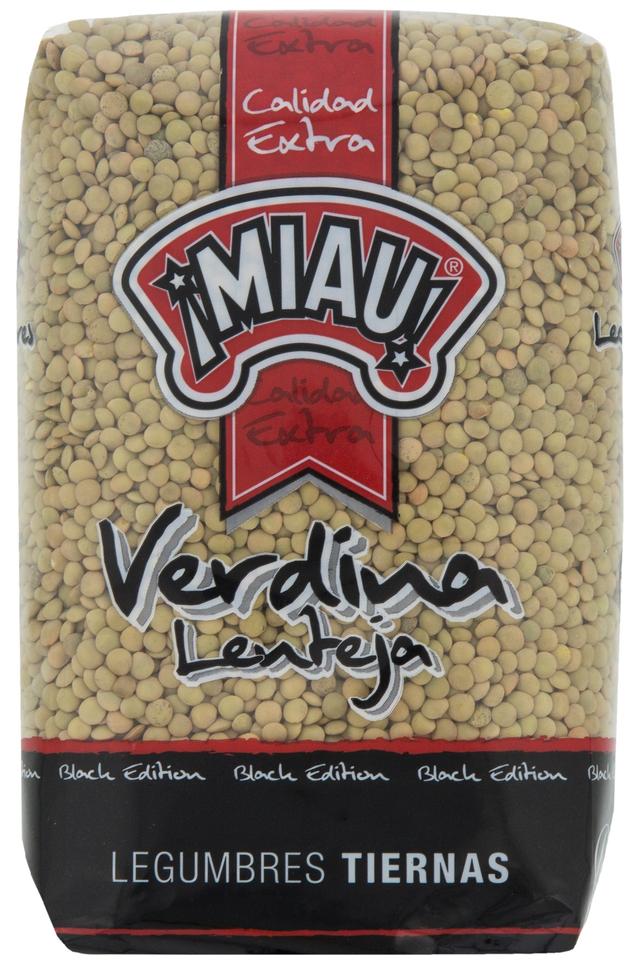 Lenteja Miau black edition 1kg verdina