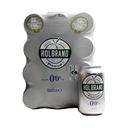HOLBRAND Cerveza sin alcohol  pack de 12 latas de 33 centilitros