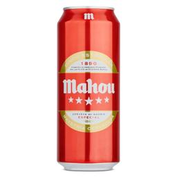 Cerveza Mahou 5 Estrellas lata 50 cl