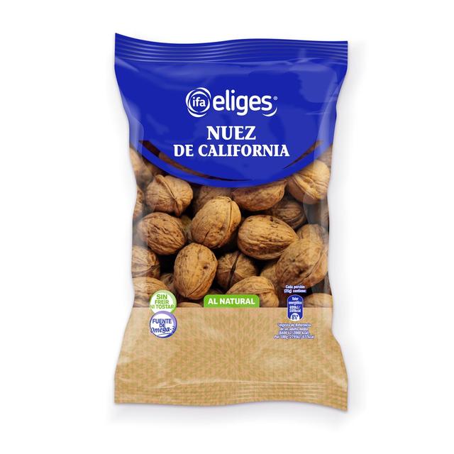 Nuez cáscara California IFA ELIGES bolsa 500 g