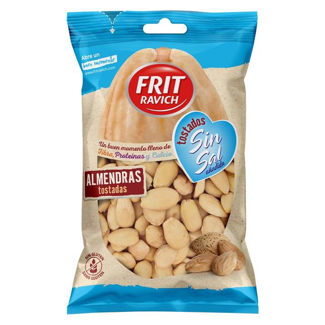 Almendras tostadas sin sal añadida Frit Ravich sin gluten 110 g