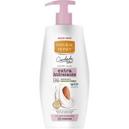 Loción corporal hidratante natural honey, dosificador 600 ml