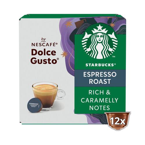 Café espresso en cápsulas Starbucks compatible con Dolce Gusto 12 unidades de 5,5 g