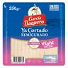 Queso semicurado light ya cortado García Baquero cuña 250 g