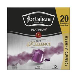 FORTALEZA PLATINIUM Café en cápsulas I10, 20 uds