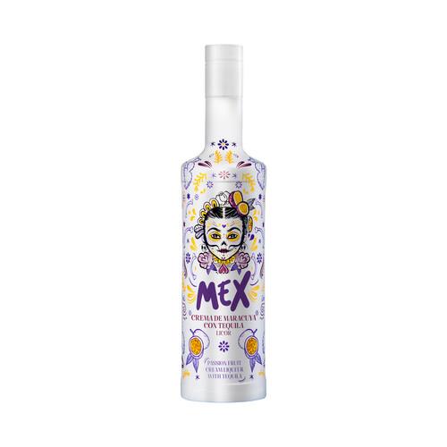 MEX Crema de licor de maracuya con tequila botella 70 cl