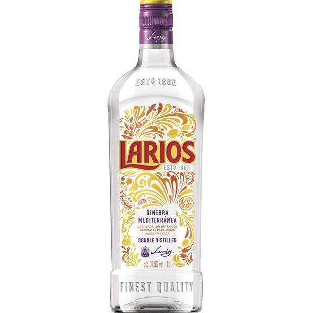 Ginebra larios, botella 1 litro