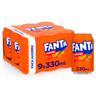 Fanta de naranja pack 9 latas de 33 cl