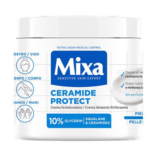 MIXA Crema fortalecedora Ceramide protect, para pieles muy secas 400 ml