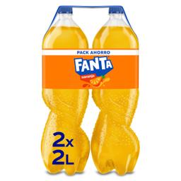 Refresco de naranja Fanta botella 2 x 2 l