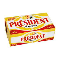 Mantequilla sin sal Président 250 g