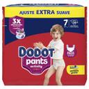 Pants jumbo +17 kg talla 7 dodot activity extra, paquete 29 uds