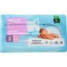 Pañal 3-5 kg t2 canales super absorbentes eroski, paquete 40 uds