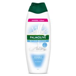 Gel de ducha hidratante piel sensible Palmolive NB botella 600 + 100 ml