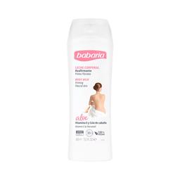BABARIA Leche corporal (body milk) reafirmante, para pieles flácidas 400 ml
