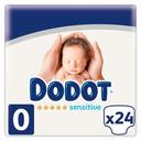 Pañales Dodot Sensitive Recién Nacido Talla 0  (1,5-2,5 kg) 24 uds