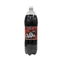 LA CHISPA Bebida refrescante con azúcares y edulcorantes con sabor a cola botella de 2 l