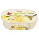 AUCHAN Tarrina de helado de sorbete de limón 1 l. Producto Alcampo