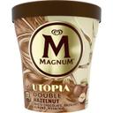Helado crema doble sabor avellana magnum, tarrina 440 ml