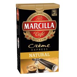 Café molido natural créme express Marcilla 250 g