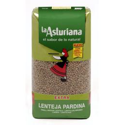 Lenteja pardina categoría extra La Asturiana 1 kg