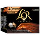 Café Colombia en cápsulas L'or Espresso compatible con Nespresso 40 unidades de 5,2 g