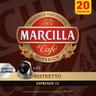 Café expreso 12 ristretto comp. nespresso marcilla, caja 20 uds