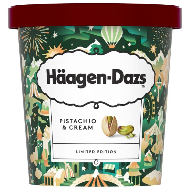 Helado de pistacho Häagen-Dazs sin gluten 347 g
