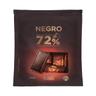 Porciones de Chocolate negro 72% cacao extrafino Hacendado