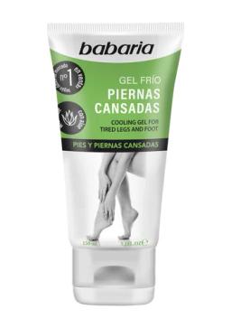 Gel frío Babaria 150ml para pies y piernas cansadas con aloe vera