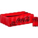 COCA COLA ZERO Refresco de cola Zero azúcar pack 24 latas de 33 cl