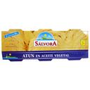 SÁLVORA Atún en aceite vegetal 52 g. pack 3 uds