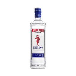 BEEFEATER Light Ginebra inglesa tipo London dry gin con sólo 20º, 70 cl