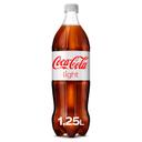 Refresco de cola light Coca-Cola botella 1.25 l