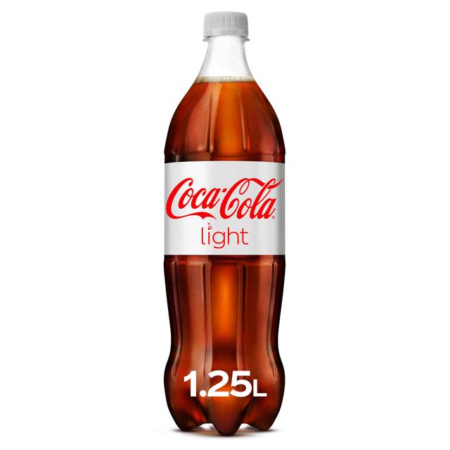Refresco de cola light Coca-Cola botella 1.25 l