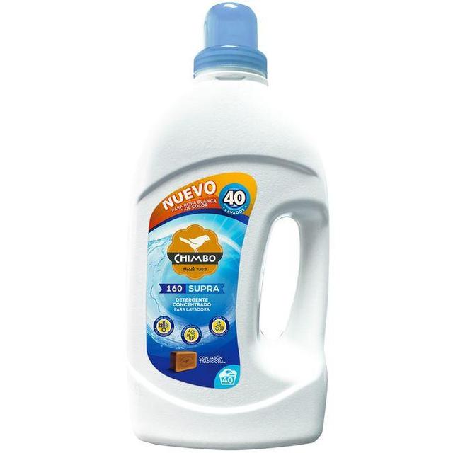 Detergente líquido 160 supra chimbo, garrafa 40 dosis
