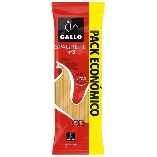 Spaguetti nº3 gallo, paquete 900 g