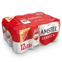 Cerveza Amstel pack 12 x 33 cl